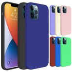 Fitcase iPhone 12 Pro Max Premiums Silikon Arka Kapak Kılıf