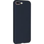 FITCASE iPhone 7 PLUS / 8 PLUS Kılıf PremiumS Silikon Arka Kapak Lacivert