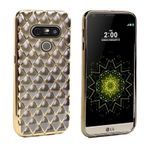 Fitcase Laser Lg G5 H850 Gold Siyah Baklava Desenli