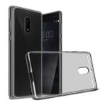Fitcase Nokia 5 Soft Silikon Şeffaf Siyah Arka Kapak Kılıf