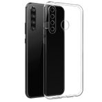 Fitcase Oppo A31 Kılıf Toz Koruma Tıpalı Şeffaf Arka Kapak