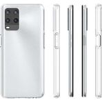 Fitcase Oppo A54 Kamera Korumalı Silikon Şeffaf Arka Kapak Kılıf