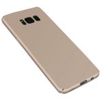 Fitcase Rubber Samsung Galaxy S8 Plus Sert Arka Kapak Gold Kilif