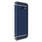 Fitcase Samsung A3 2017 A320 Golden Frame Lacivert Arka Kapak