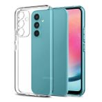 Fitcase Samsung Galaxy A24 Kamera Korumalı Silikon Şeffaf Kapak Kılıf