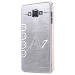 Fitcase Samsung Galaxy A7 A700 Metal TPU Füme Arka Kapak