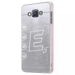 Fitcase Samsung Galaxy E5 E500 Metal TPU Füme Arka Kapak