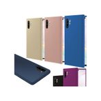 Fitcase Samsung Galaxy Note 10 Plus PremiumS Silikon Arka Kapak Altın Kılıf