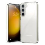 Fitcase Samsung Galaxy S23 Kamera Korumalı Silikon Şeffaf Kapak Kılıf