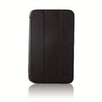 Fitcase Samsung Galaxy Tab 3 T210 7 Standlı Belk Siyah Kılıf
