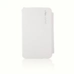 Fitcase Samsung Galaxy Tab 3 T210 7 Yan Kapaklı Standlı Beyaz Kılıf