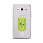 Fitcase Samsung Grand Prime G530 Standlı TPU ŞeffafKılıf