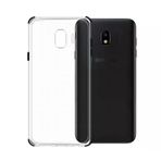 Fitcase Samsung J2 Core Anti Shock Darbe Siyah Koruyucu Silikon Arka Kapak