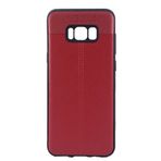 FitCase Samsung S8 Auto Focus Silikon Kırmızı Arka Kapak