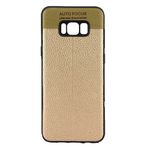 FitCase Samsung S8 Plus Auto Focus Silikon Gold Arka Kapak