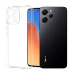 Fitcase Xiaomi Redmi 12 Kılıf Kamera Korumalı Silikon Şeffaf Arka Kapak