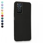 Fitcase Xiaomi Redmi Note 11 / 11s Glass Kamera Korumalı Lansman Silikon Kapak