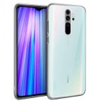 Fitcase Xiaomi Redmi Note 8 Pro Kamera Korumalı Şeffaf Silikon Cep Telefonu Kılıfı