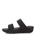 Fitflop Bayan Lulu Kama Sandalet, Parlak siyah, 39 EU