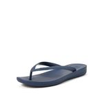 Fitflop Erkek iQushion Tm Ergonomik Parmak Arası Terlik, Blue Midnight Lacivert 399, 43 EU