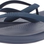Fitflop Erkek iQushion Tm Ergonomik Parmak Arası Terlik, Blue Midnight Lacivert 399, 45 EU
