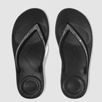 FitFlop iQushion Sparkle Siyah Kadın Parmak Arası Terlik