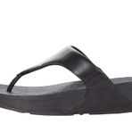 Fitflop Kadın Lulu Deri Toepost Sandalet Siyah Size: 40 EU