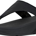 Fitflop Kadın Lulu Toe Post-Leather sandalet, kahverengi Siyah Size: 38 EU