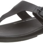 Fitflop Kadın parmak arası terlik, siyah, 40 EU, Siyah, 40