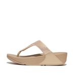 Fitflop Lulu Crystal Embellished Toe-Post kadın sandaleti, Bej (Latte Bei, 38 EU