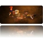 Fitgame 70X30 cm Xl Csgo 3mm Kauçuk Kaymaz Taban Oyuncu Gaming Mouse Pad - Renkli