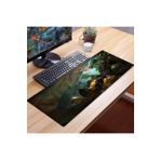 FİTGAME 70x30 Xl Twitch 3mm Kauçuk Kaymaz Taban Oyuncu Gaming Mouse Pad