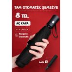 FİTHOME 8 Tel Tam Otomatik Çanta Boy Şemsiye