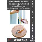 #Fitil 9 Metre Pencere Izolasyon Bandı Yapışkanlı Cam Isı Yalıtım Süngeri Rüzgar Soğuk Kesici Fitil