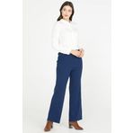 Fitilli Triko Pantolon - Lacivert