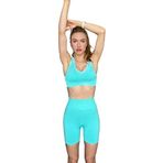 Fitinsane Seamless Toparlayıcı Mint Kısa Spor Tayt (M/L)
