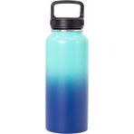 Fitmart Paslanmaz Çelik Vakumlu Termos Küçük 950ML - Mavi-Lacivert