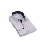 Fitmens Erkek Klasik Uzun Kol Keten Cotton Hediye Kutulu Gömlek - Lila FS-001261