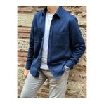 Fitmens Oversize Gabardin Pamuklu Hediye Kutulu Erkek Ceket Gömlek FS-003868 - Lacivert