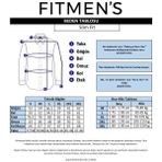 Fitmens Slim Fit Uzun Kol Yaka Düğmeli Nefes Alan Keten Hediye Kutulu Erkek Gömlek FS-004548 - Lacivert - 2XL