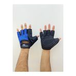 Fitness Ağırlık Eldiveni Bisiklet Eldiveni Mavi L/Xl