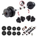 Fitness First Neopren Daldırma Çift Siyah 4,5 kg Dambıl