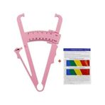 Fitness Için Vücut Plastik Skinfold, Yağ Ölçer,yağ Kaliper, Caliper 17 cm - Pembe