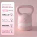 Fitness Kettlebell spor kadınlar Kettlebell erkekler Gluteal kas eğitimi dambıl Squat güç Fitness