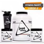 Fitness Paketi - Large 2 (Protein+Bcaa+Creatine+1 Hediye)