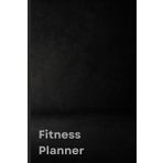 Fitness Planner Gym Workout Log Book, 114 Page - A5 Exercise, Fitness and Training Planner & Gym Journal -: Set Goals & Track Progress - for Men and Women (Black)