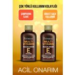 Fitness Professional Acil Onarıcı Mucize Bakım E Vitamini Biotin Collagen Provitamin B5 Multivitamin Saç Bakım Kürü X2