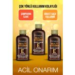 Fitness Professional Acil Onarıcı Mucize Bakım E Vitamini Biotin Collagen Provitamin B5 Multivitamin Saç Bakım Kürü X3