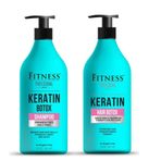 Fitness Professional Keratin Onarıcı Yıpranmış Kuru Saç Botoksu + 1000 ml Şampuan