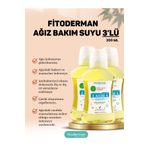 Fitoderman Lauradenti Diş Plak Önleyici, Nefes Tazeleyici Ağız Bakım Suyu 300 Mlx3 (3 Adet)